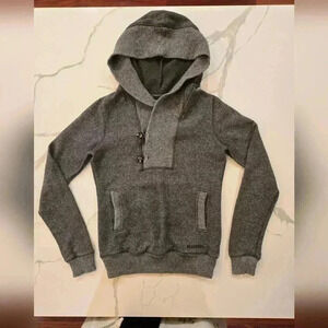 Billabong Pullover Hoodie Sweatshirt Sweater Gray Womens Size Small